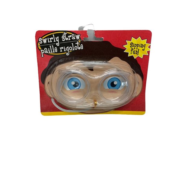 Sipping Fun Swirly Straw Glasses Fun - Picture 1 of 2